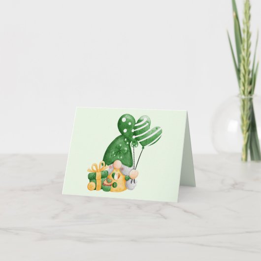 Lieve St. Patrick's Day Kabouter  Feestdagen Kaart (Voorkant)