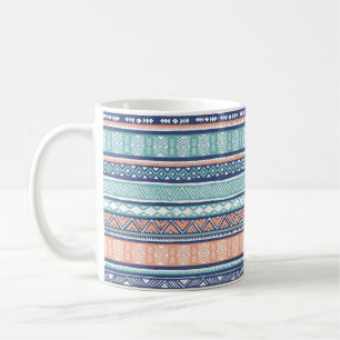 Lieve stammenetnische. aztec-hand zal ziek worden koffiemok