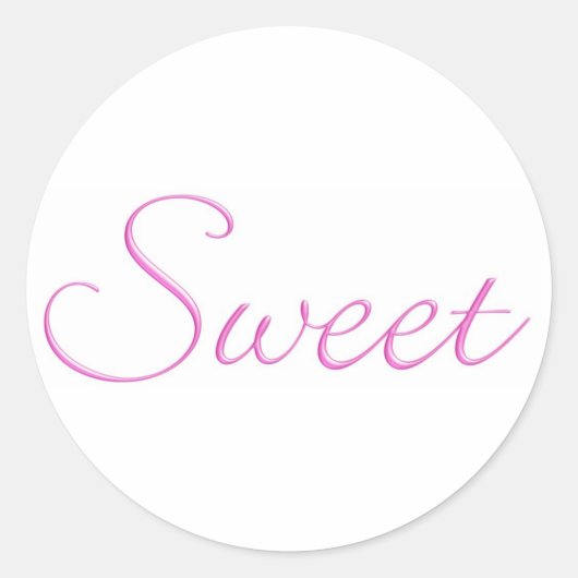 Lieve Stickers..! Ronde Sticker (Voorkant)