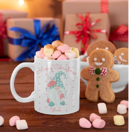 Lieve Stippen Prettig Kerstfeest Kabouter Koffie Mok