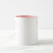 Lieve Stippen Prettig Kerstfeest Kabouter Koffie Mok (Midden)