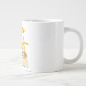 lieve strand grote koffiekop (Rechts)