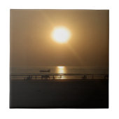 Lieve Summer Sunset Tegeltje (Voorkant)