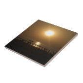 Lieve Summer Sunset Tegeltje (Zijkant)