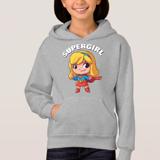 Lieve Supergirl-houding (Voorkant)