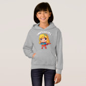 Lieve Supergirl-houding (Voorkant volledig)
