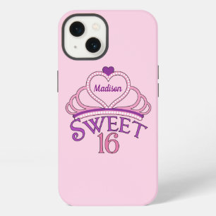 Lieve Sweet Sixteen Verjaardag Meisje Gepersonalis iPhone 13 Hoesje