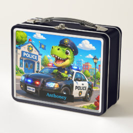 Lieve T Rex Dinosaur Politie Auto Kinderen