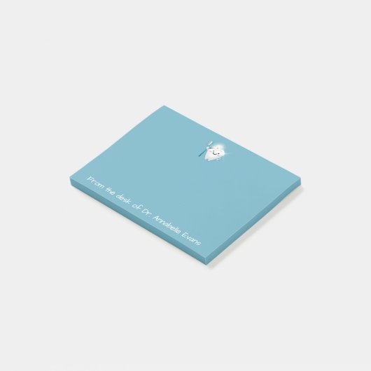 Lieve Tandarts Personaliseer Post-it® Notes (Schuin)