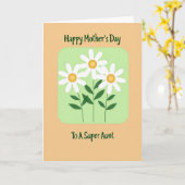 Lieve Tante Lente Kaart (Gele Bloem)