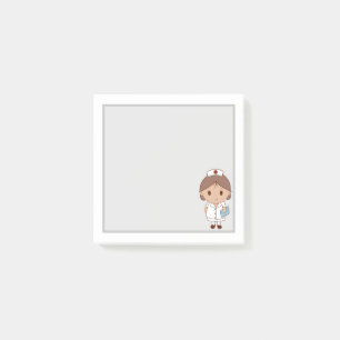 Lieve Tekenfilmverpleegster Post-it® Notes