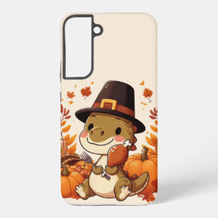Lieve Thanksgiving Dinosaurus Samsung Galaxy Hoesje