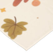 Lieve Thanksgiving Dinosaurus Tafelkleed (Gekanteld)