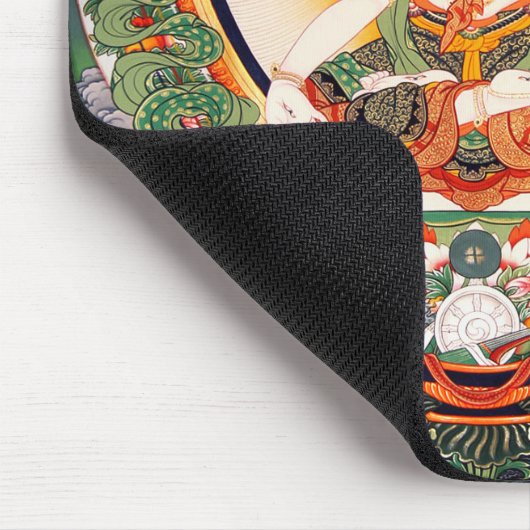 Lieve Tibetaanse boeddhistische kunst Muismat (Hoek)