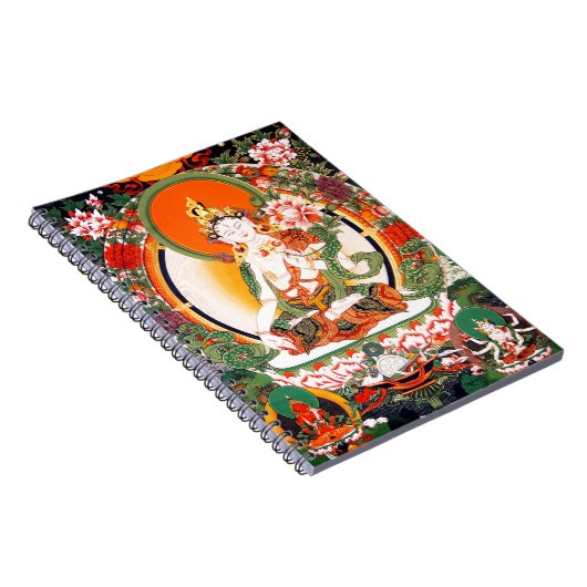 Lieve Tibetaanse boeddhistische kunst Notitieboek (Rechterzijde)