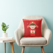 Lieve traditionele Chinese bruidegom huwelijksdeco Kussen (Stoel)