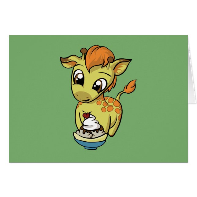 Lieve Treat! Giraffe (Voorkant Horizontaal)