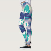 Lieve trendy multikleur "Ratti_Creative_Arts" Leggings (Links)