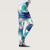 Lieve trendy multikleur "Ratti_Creative_Arts" Leggings (Rechts)