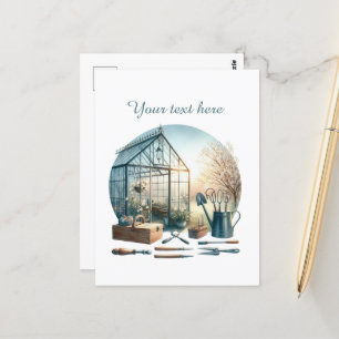 Lieve tuinliefhebbers aanpasbaar  briefkaart