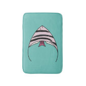 Lieve Turquoise Vis Badmat (Voorkant Verticaal)