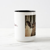 Lieve Tweekleurige Koffiemok (Center)