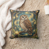Lieve Uil Bosdieren  Kussen (Deken)