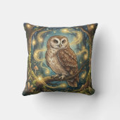 Lieve Uil Bosdieren  Kussen (Achterkant)