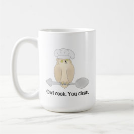 Lieve Uil Chef Koffiemok