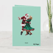 Lieve uitnodiging voor kerstfeest (Achterkant)
