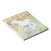 Lieve Unicorn in Breeze Notitieblok (Schuin)