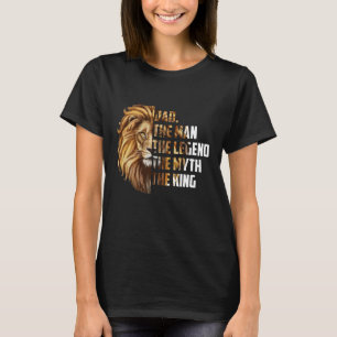 Lieve vader het Man de legende de mythe de koning T-shirt