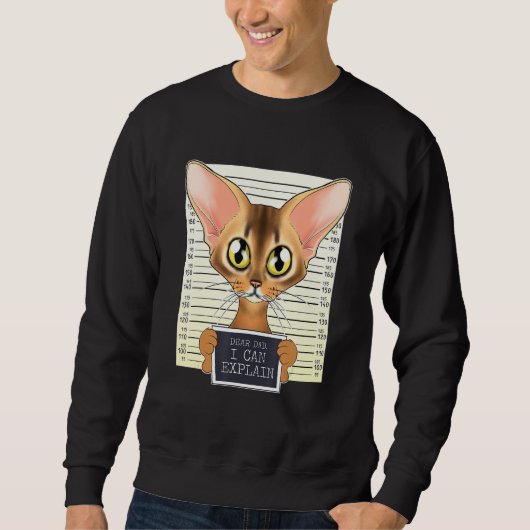 Lieve vader, ik kan uitleggen dat ik Abyssiniaanse Trui (Voorkant)