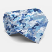Lieve Vaderdag Cadeaus Camouflageprint Stropdas (Opgerold)
