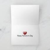 Lieve Valentijn Feestdagen Kaart (Binnen)