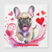 Lieve Valentijn Franse Bulldog (Voorkant)