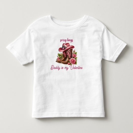 Lieve Valentijnscutie Kinder Shirts (Voorkant)