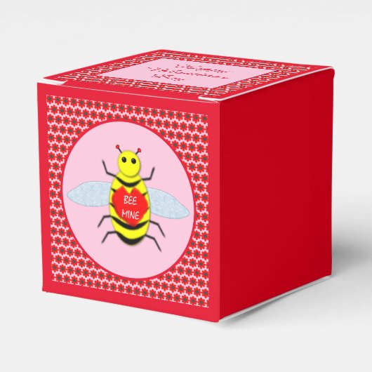 Lieve Valentijnsdag Bij Bedankdoosjes (Voorkant Zijde)