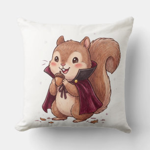 Lieve Vampier Eekhoorn met Eikel Halloween Cape Ja Kussen