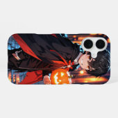 Lieve Vampier Jongen iPhone 16 Hoesje (Achterkant horizontaal)