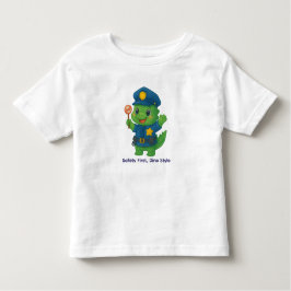 Lieve Verkeerspolitie Dinosaurus – Dino Taken Kinder Shirts