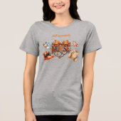 Lieve Verpleegster Boog Herfst Essentials  Tri-Blend Shirt (Voorkant)