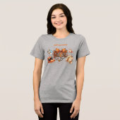 Lieve Verpleegster Boog Herfst Essentials  Tri-Blend Shirt (Voorkant volledig)