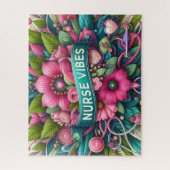 Lieve Verpleegster Vibes Legpuzzel (Verticaal)