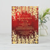 Lieve verse waterverf bloemen afgestudeerden kaart (Staand voorkant)