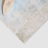 Lieve Vintage Paashaas Decoupage Tissuepapier (Detail)
