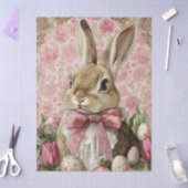 Lieve Vintage Paashaas Decoupage Tissuepapier (Craft)