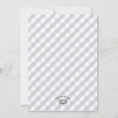Lieve Vleermuis Spin Pastel Uitnodiging (Achterkant)