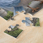 Lieve Vogel Vader Portret Puzzel (Zijkant)