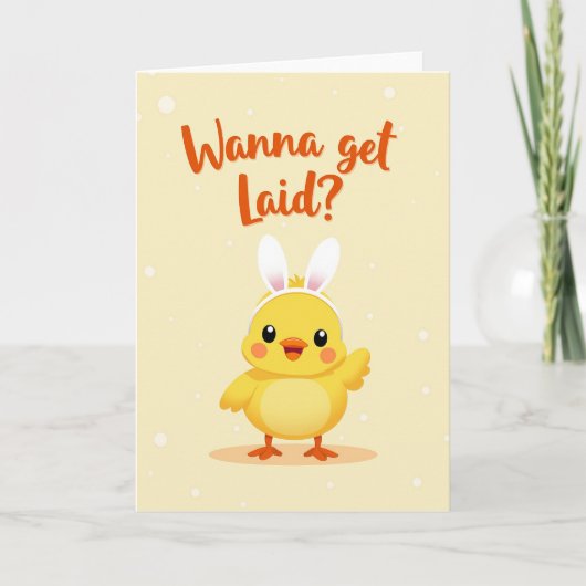 Lieve Vogel Vraagkaart Kaart (Voorkant)